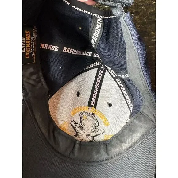 Rapid Dominance Special Forces Men's Blue Cap Adjustable Embroidered Hat - Picture 7 of 8